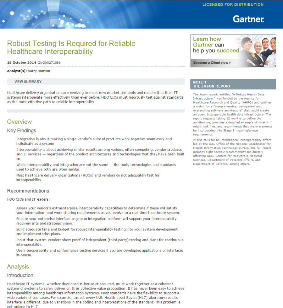 AEGIS Named in Gartner Research Note Inc.